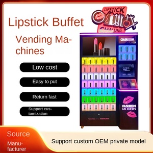 ตู้หยอดเหรียญแบบสแกนอัจฉริยะเครื่องจำหน่ายลิปสติกแบบบริการตนเองตู้จำหน่ายสินค้าอัตโนมัติเพื่อความงามอเนกประสงค์ - Product Image 5