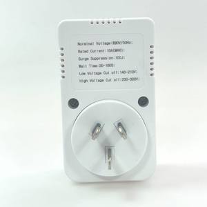 Protector de Voltaje Kecn, Enchufe de 220V, 1 Salida, Estándar Argentino, Autoprueba para Refrigeradores - Product Image 1