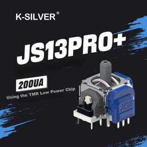 อะไหล่<span class=keywords><strong>จ</strong></span><span class=keywords><strong>อย</strong></span>สติ๊ก K-Silver JS13 PRO+ TMR ป้องกันการดริฟท์ สำหรับคอนโทรลเลอร์ PS5 PS4 <span class=keywords><strong>XBOX</strong></span>  แบบอนาล็อก 3 มิติ - Product Image 1