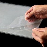 Feuille de PVC transparente brillante et lisse pour impression personnalisée, fabrication d'étiquettes pour impression commerciale