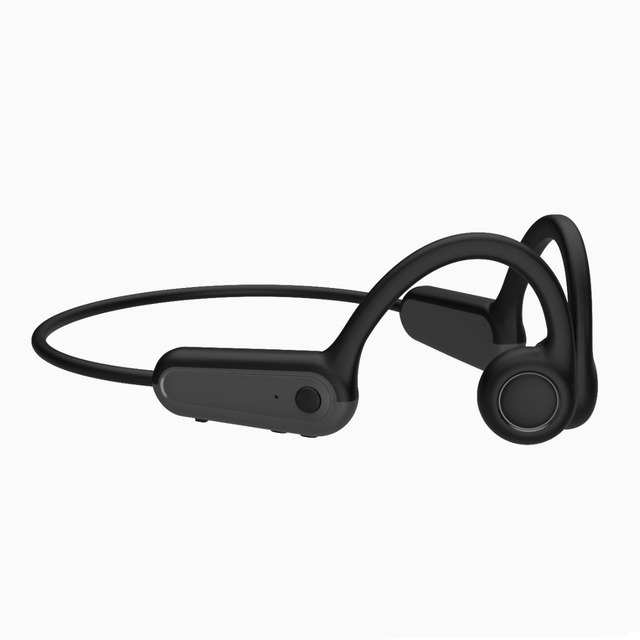 True Bone Conduction Earphones BT5.3 Sports Wireless Headphones Ear Hook Waterproof Headset for Running Driving