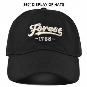 หมวกเบสบอลปัก3D 6แผงสไตล์สปอร์ตสำหรับผู้ใหญ่หมวกผ้าคอตตอนสำหรับทุกเพศทำจากผ้า100% - Product Image 4