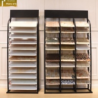 Présentoir pour carreaux, Présentoir pour portes d'armoires, Présentoir en aluminium à panneaux, Présentoir pour échantillons de pierre, Étagère