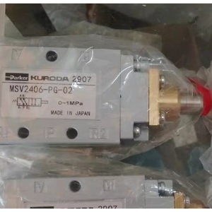 Válvula Neumática Parker Kuroda Msvalve MsV2406-Pg-02 0-1Mpa Fabricada en Japón - Product Image 1
