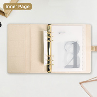 Carnet en cuir PU personnalisé avec logo doré en relief, agenda sur mesure pour cadeau d'entreprise, réunion d'affaires