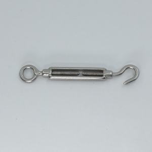 Tensores de Acero Inoxidable 316 de Cuerpo Cerrado con Gancho y Ojo Negros para Herrajes de Aparejos de Industria Pesada - Product Image 5