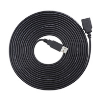 Cable de Extensión USB Macho a Hembra para Carga y Datos, Cable de Extensión de Alimentación con Conductor de Cobre USB 2.0 para Ratón y Teclado
