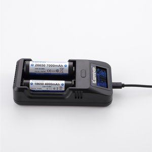 Caricabatterie universale agli ioni di litio Keeppower L2 per <span class=keywords><strong>18650</strong></span> 18500 26650 Ricarica rapida con display LCD, protezione multipla - Product Image 4