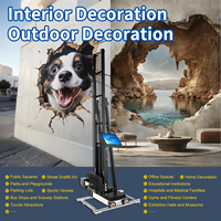 Printava nueva máquina de impresión de pared 3D impresora UV Vertical máquina de impresión inteligente impresora de pared máquina de impresión de pared 3D
