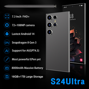 Teléfono Inteligente S24 Ultra 2024 Original, 16GB+1TB, <span class=keywords><strong>5G</strong></span>, Pantalla de 7.3 Pulgadas, Desbloqueado, Doble SIM, Android 14.0, Cámara HD de <span class=keywords><strong>72</strong></span>+108MP, Español, LTE - Product Image 3