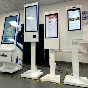 MILEC - Quiosco de Autoservicio para Restaurantes de Comida Rápida con Pantalla LED de 27 Pulgadas, Impresora de Recibos, Escáner de Códigos QR, Pago Móvil, 3 Años de Garantía - Product Image 1