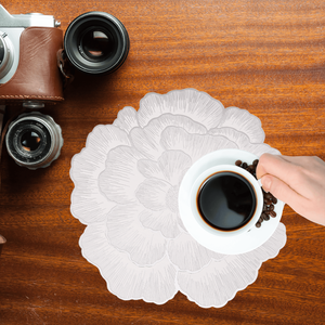 Mantel Individual de PVC para boda 2025, posavasos, decoración de mesa, tapete de cuero Artificial con función de drenaje, mejora superior para mesas - Product Image 1