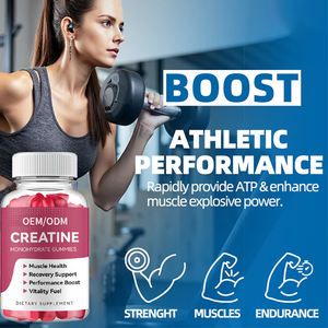 Gomme alla Creatina HCL White Label ad Alta Potenza per Forza Muscolare, Equilibrio Elettrolitico, Senza Zucchero, Vegane, Formula Personalizzata all'Ingrosso, GMP - Product Image 2