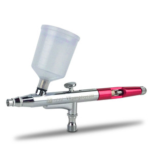 HMX-ct130B Airbrush 0.3mm Nozzle <b>Top</b> <b>Loading</b> For Artwork Toys Leather Crafts Portable - Product Image 2