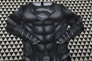 Nuevo <span class=keywords><strong>Disfraz</strong></span> de <span class=keywords><strong>Superman</strong></span> Cavill Negro de DC 2026, Traje de Cosplay Negro para Halloween - Product Image 5