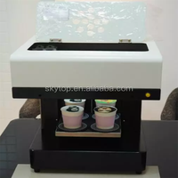 Machine d'impression alimentaire pour café, biscuits, sucre, papier, beignets, impression sur lait avec cartouche d'encre comestible et encre d'impression