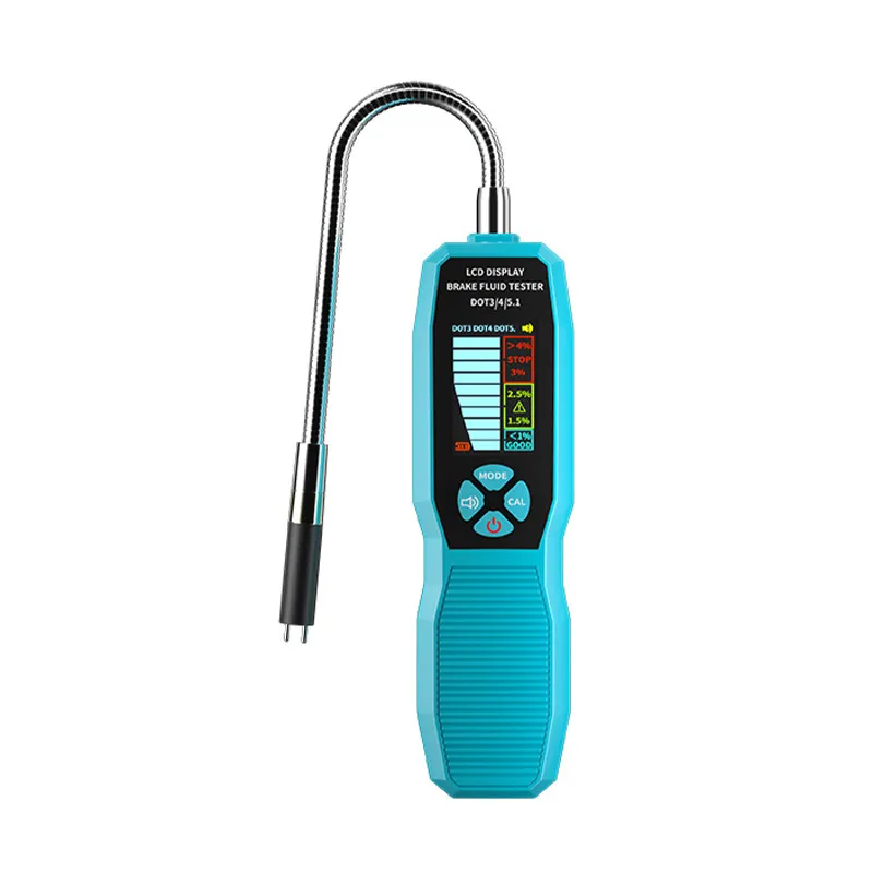 Tự động hiệu chuẩn kỹ thuật số phanh chất lỏng Tester Detector với âm thanh & ánh sáng báo động cho DOT3, dot4 hoặc dot5.1 Loại phanh chất lỏng