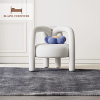 Meubles bien vendus, meubles de salon au design moderne et luxueux, fauteuils à une place, fauteuils en tissu éponge à haute densité