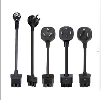 Neuer Tragbarer Schuko-zu-Tesla 16A CE FCC-Zertifizierter EU-Standard Wandstecker-Ersatz für Gen 2 Mobiles Ladegerät