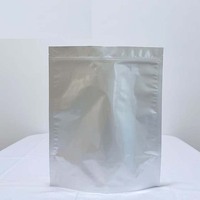 Sac en plastique composite en aluminium auto-adhésif personnalisé, résistant à l'humidité, adapté aux aliments et aux composants électroniques
