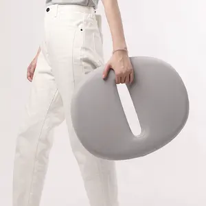 Inflatable Donut Cushion Seat, Portable Butt Hemorrhoid Pillow:  Anti-decubitus Pad-breathable Seat Cushion