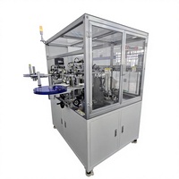 Machine pneumatique automatique à économie d'énergie pour l'ensachage et le roulage de sachets BOV, pour l'emballage alimentaire et aérosol, à haute productivité