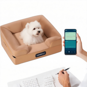 Cama Inteligente para Perros con Monitorización de Salud, Rastreador de Sueño y Emociones HRV, Sofá Lavable para Perros Pequeños, Medianos y Grandes, Uso Doméstico - Product Image 4