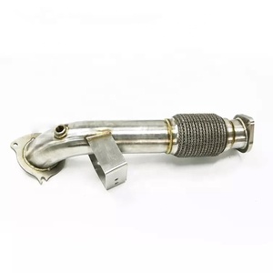 Tuyau d'échappement en acier inoxydable GRWA pour <span class=keywords><strong>Ford</strong></span> <span class=keywords><strong>FIESTA</strong></span> ST 2013-UP 1.6T - Product Image 1