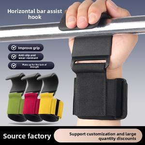 Bracelets de compression auxiliaires <span class=keywords><strong>pour</strong></span> la remise en forme, crochets d'assistance <span class=keywords><strong>pour</strong></span> tractions sur barres horizontales <span class=keywords><strong>pour</strong></span> l'entraînement physique des hommes et des femmes - Product Image 3