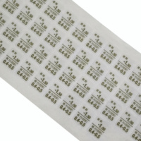 Impression d'étiquettes électrostatiques autocollant pas d'étiquette adhésive étanche pour lunettes