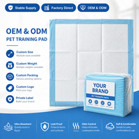 XIAOLIN Tapis absorbants écologiques pour animaux de compagnie, imperméables IPX7 avec support en PE, absorption rapide de l'humidité pour l'apprentissage de la propreté en intérieur