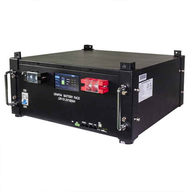 BMS Energy Storage System Intelligent Display Screen 48v100ah Rack Mounted Energy Storage Battery 6000 Deep Cycle 51.2v 5kwh