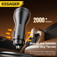 Chargeur de voiture USB Type C rapide ESSAGER ES-CC17 PD Mini 100W pour téléphone