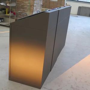 Poubelles classées pour cour résidentielle avec serrure, bacs de collecte des déchets imperméables pour les espaces publics - Product Image 4