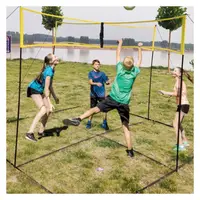 चार वर्ग वॉलीबॉल नेट आउटडोर अभ्यास पेशेवर खेल खेलने समुद्र तट वॉलीबॉल शुद्ध टेनिस बैडमिंटन नेट खेल खेलने