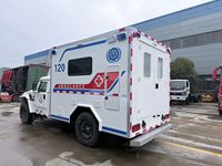 Ambulance tout-terrain 4x4 Dongfeng Warrior de Chine, véhicule de secours médical entièrement équipé avec unité de soins intensifs, camion lourd à vendre