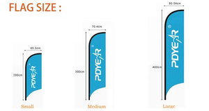 2025 Mới Ngoài Trời Khuyến Mãi Tổ Chức Sự Kiện Bay Chống Gió Tùy Chỉnh In Ấn Quảng Cáo Bãi Biển Lông Teardrop Cờ - Product Image 2