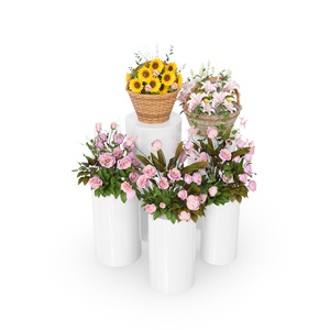 حامل واضح دعم دعامة عرض قاعدة الحزب لحفلات الزفاف عيد ميلاد فن الديكور - Product Image 2