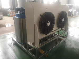 Machine à glaçons en flocons Robin 5T - Acier inoxydable, refroidissement par eau électrique, usage industriel - Product Image 4