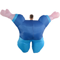 Accessoires de fête de déguisement d'Halloween-Costume gonflable Popeye Performance Blue Sailor Outfit