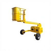 Élévateur à flèche Zoomye hydraulique pour vergers, moteur à essence, roulement à engrenages, équipement de cueillette de fruits 15000W
