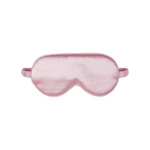 Masque de sommeil en polyester anti-taches, imitation soie, pour la nuit, avec bande élastique - Product Image 4