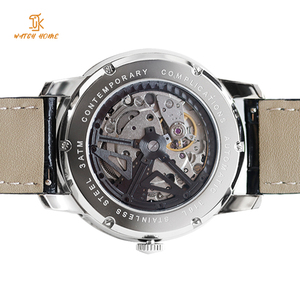 Reloj de pulsera mecánico transparente con diseño de cielo estrellado, rotación de la Tierra y el espacio, con logotipo de marca personalizado, para hombre, de lujo, automático, estilo Astronomia, OEM. - Product Image 5