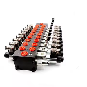 โรงงานผลิตวาล์วไฮดรอลิกโซลินอยด์แบบแยกส่วน DCV58 9 ช่อง  รับผลิตตามแบบ OEM - Product Image 5