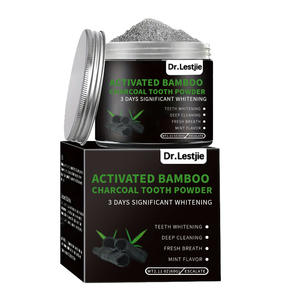 Poudre blanchissante pour les dents au <span class=keywords><strong>charbon</strong></span> de bambou activé, saveur menthe, nettoyage en profondeur, personnalisable - Product Image 5