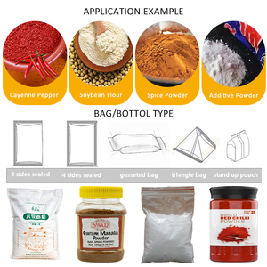 50G 500G 1Kg 2Kg 3Kg 5Kg Xà Phòng Gừng Trứng Whey Cà Phê Gia Vị Túi Bột Ngô Ớt Sắn Máy Đóng Chai Để Bán - Product Image 4