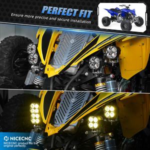 NiceCNC 4PCS 25W 2000 Lúmenes 12V Faros Delanteros LED para Yamaha <span class=keywords><strong>Raptor</strong></span> <span class=keywords><strong>700</strong></span> 700R 700RSE 2013-2023 2024-2026 - Product Image 6