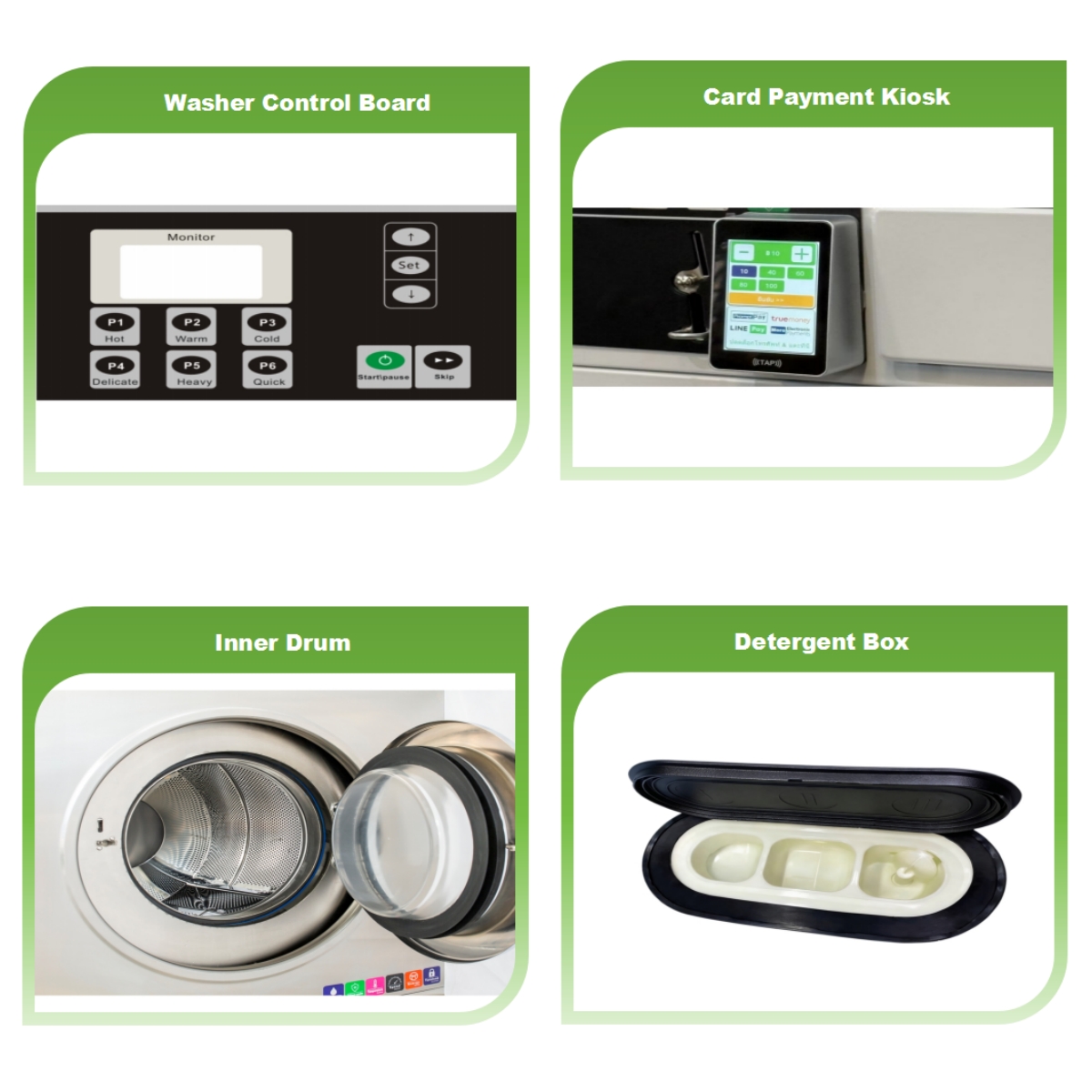 washing machine dryer laundromat 8kg