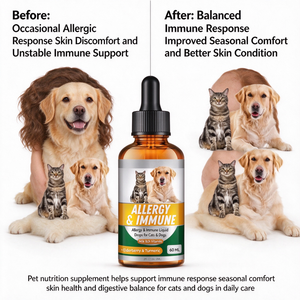 Gouttes liquides immunitaires en gros pour chiens et chats : Soulagement des démangeaisons, soutien de la santé immunitaire, à base de curcuma et de chardon-Marie, OEM - Product Image 4