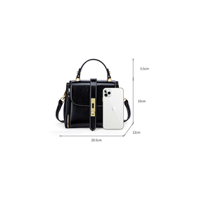 Le ultime borse a tracolla fantasia da donna in vera pelle con logo personalizzato della borsa femminile di marca haut ton borse a tracolla da donna - Product Image 6